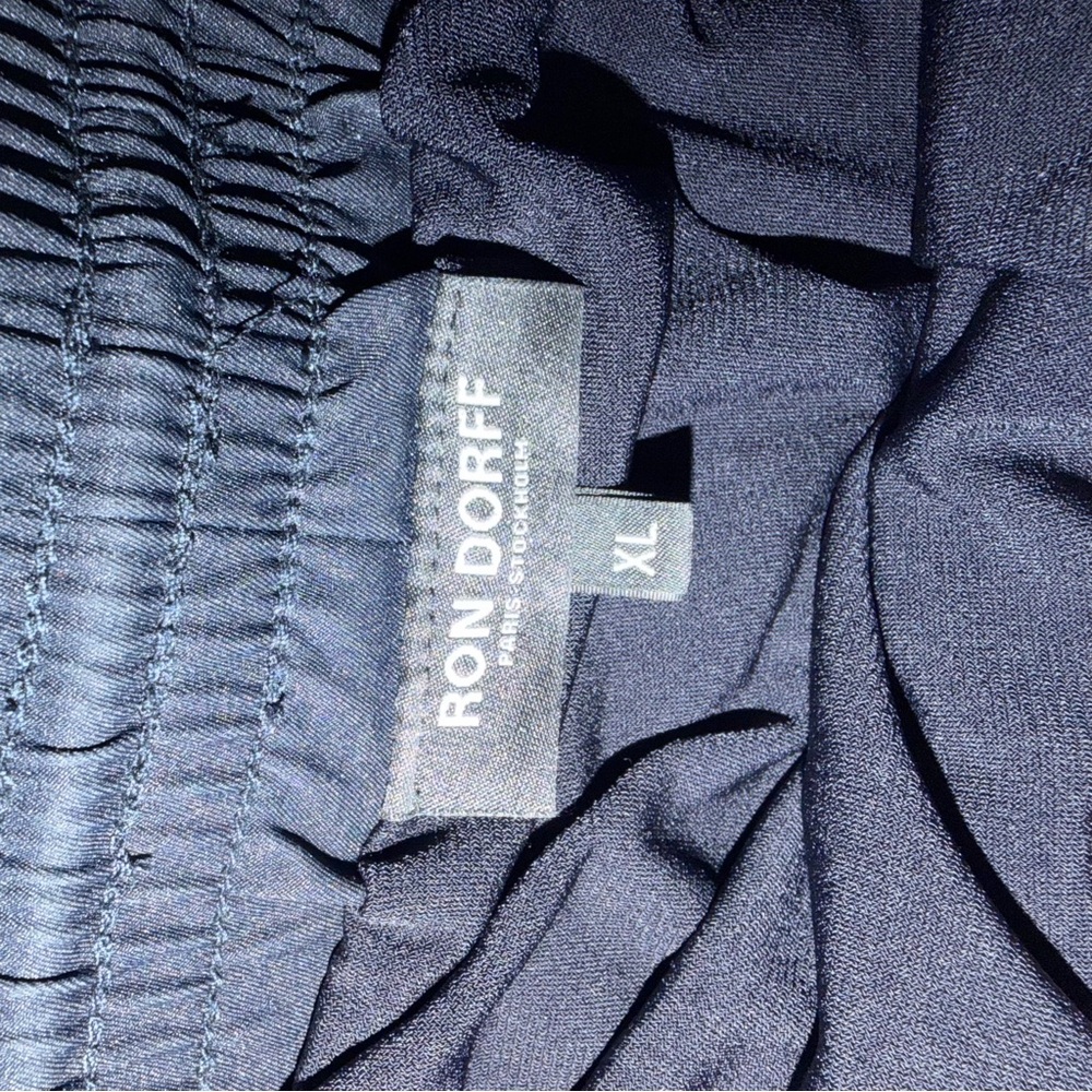 Ron Dorff Black Swim Trunks with Accents on each side - Picture 4 of 5